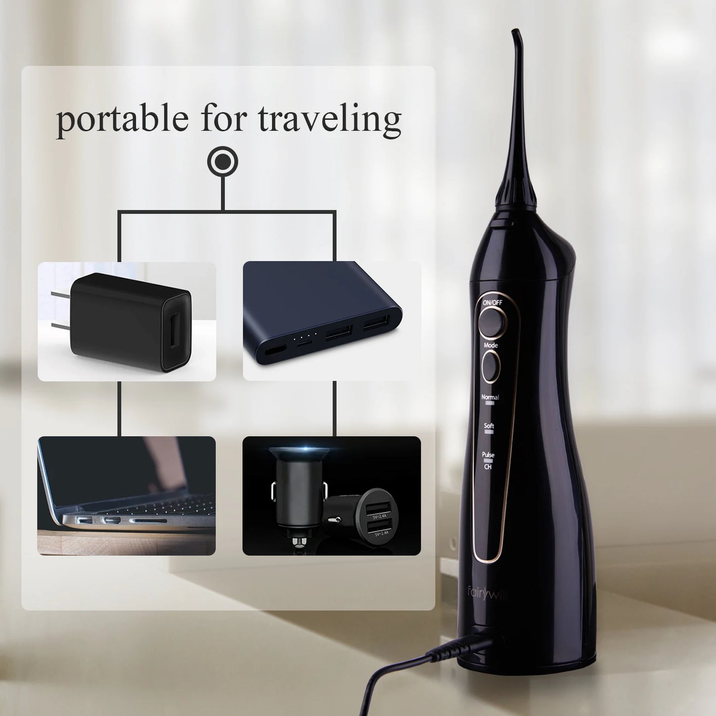 Fairywill 5020E Irrigador Dental